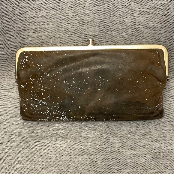 HOBO Handbags - Hobo International Lauren Wallet Clutch Distressed Paint Graffiti